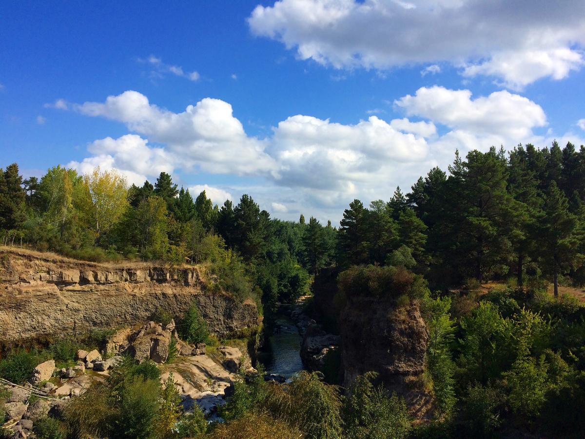 Вілла Camping & Hospedaje Rio Laja El Manzano  Екстер'єр фото